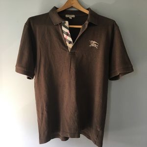 Burberry London | Polo Shirt Brown Slim